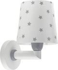 Dalber kinder Wandlampe, Kinderlampe Wandleuchte kinderzimmer Star Light Sterne Weiß 82219B, E27