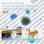 LEVOIT | HEPA Luftreiniger | Air Purifier mit Lichtsensor und waschbarem Vorfilter | Leise | CADR 243 m³/h, Wohnung bis 52 m² | entfernt 99,97 % von Staub, Pollen, Tierhaaren & Gerüchen | Tiermodus