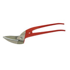 STUBAI DURCHLAUFSCHERE 350 mm | Spezialschere für lange, gerade Schnitte in Blech, Zink und Aluminium | lackierte Griffe | induktiv gehärtet 60–62 HRC | 800 g