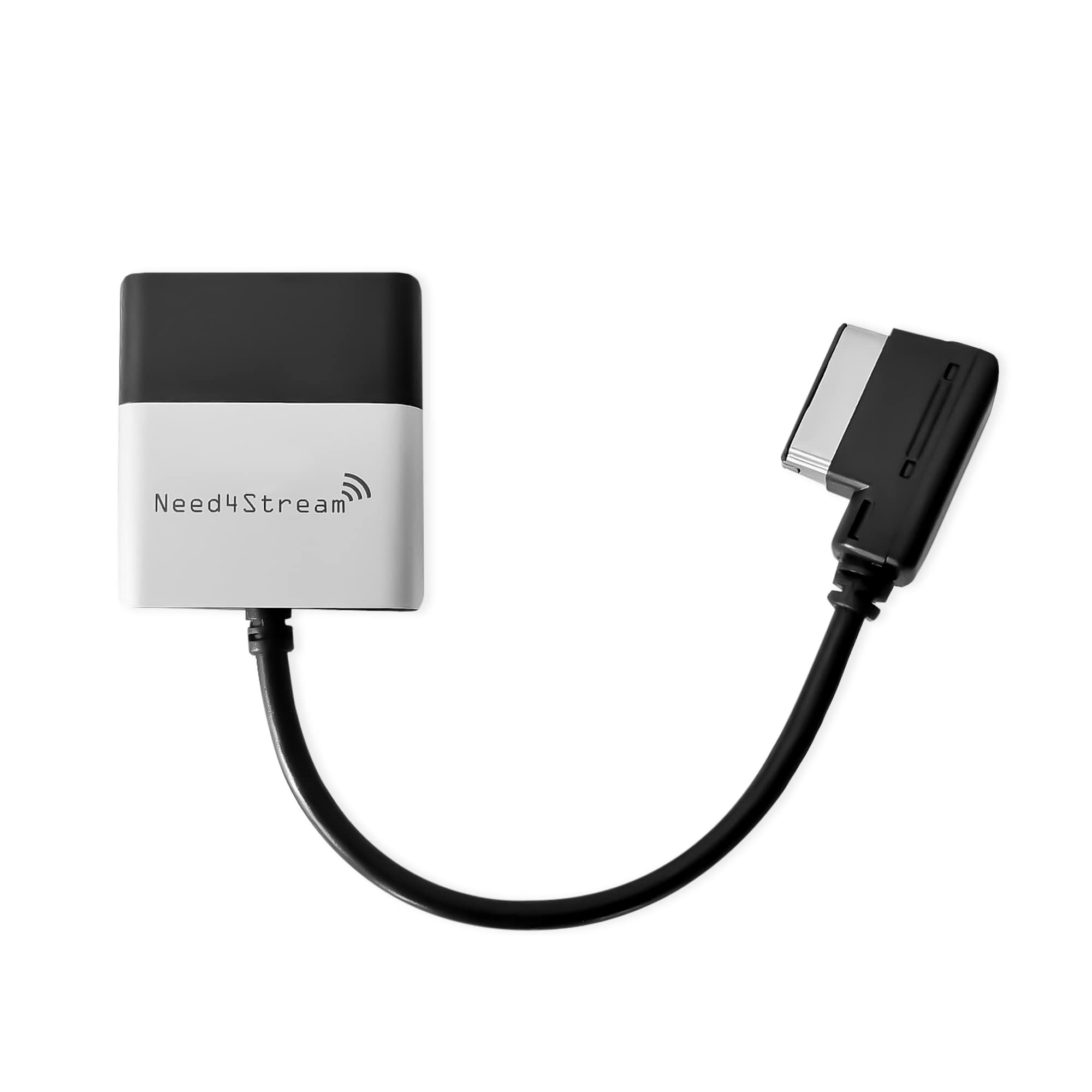 Need4Stream Bluetooth Audio Interface mit Titellisten, N4S300A-2G A2DP, kompatibel mit Audi Music Interface und MMI 2G, geeignet für iPhone und Android Smartphone