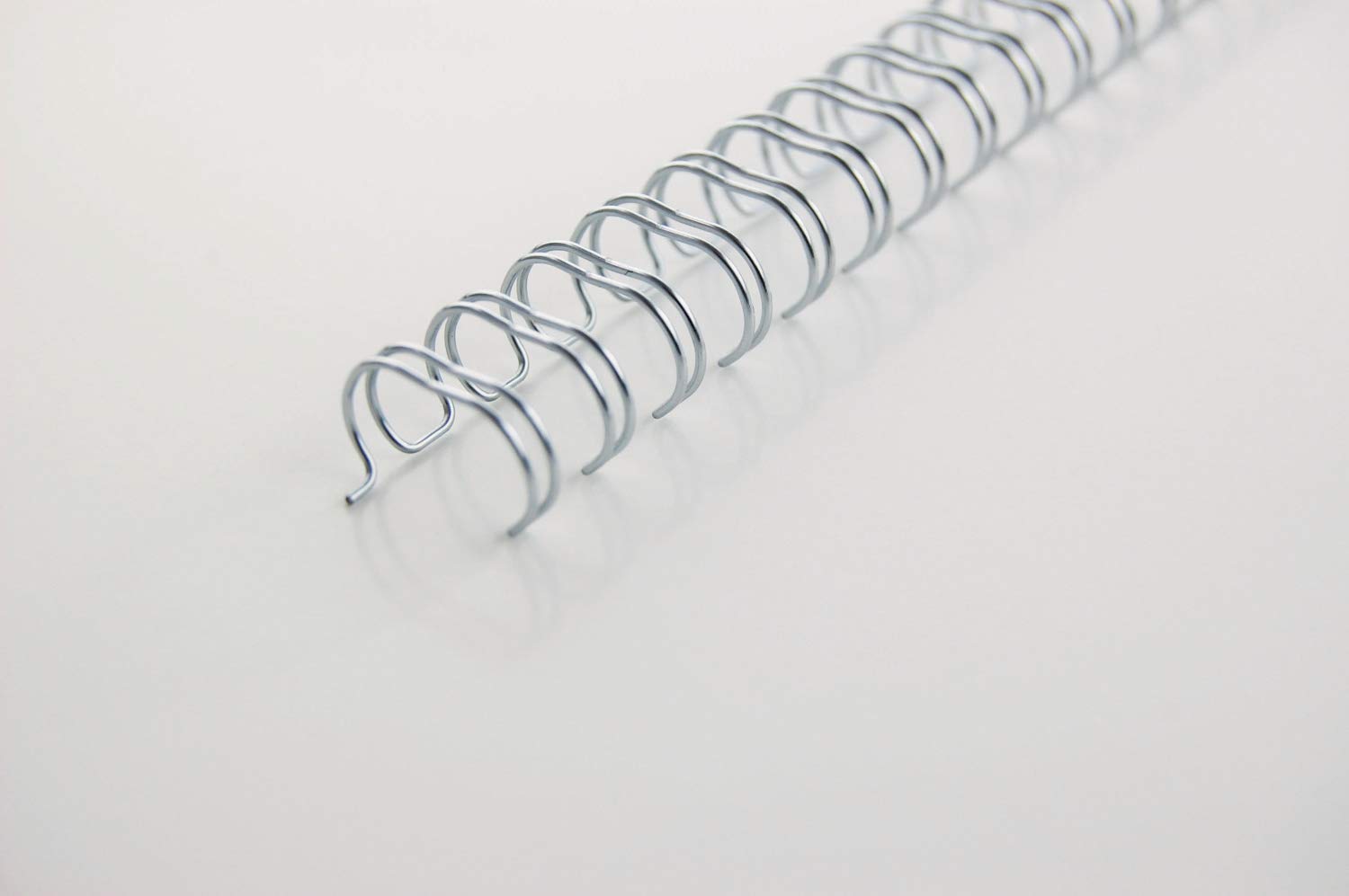 WireBind Drahtbinderücken, 100 Stück, 8mm, weiß