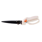 Fiskars Rasenkantenschere GS41 für Form- und Rückschnitt von Rasen und Hecken, Länge: 35,5 cm, Gewicht: 250 g, Weiß/Orange, FiberComp/Hochwertiger Stahl, Light, 1026917