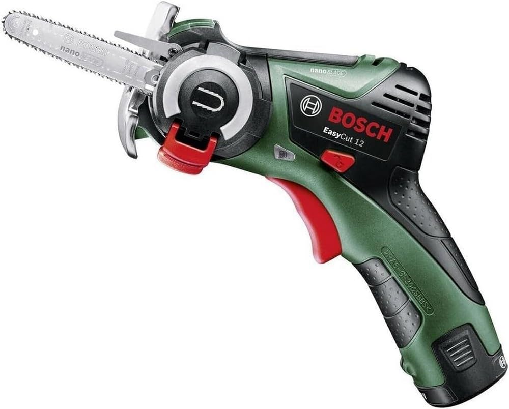 Bosch Akku Säge EasyCut 12 (1 Akku, NanoBlade Technologie, 12 Volt System, im Koffer)