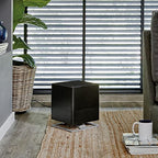 Stadler Form Luftbefeuchter Oskar mit Hygrostat / für Räume bis 50 m² / energiesparend / leise / dimmbare LEDs / Nachtmodus / für Duftstoffe geeignet / Auszeichnung ÖKO TEST 11-2018 / Farbe schwarz