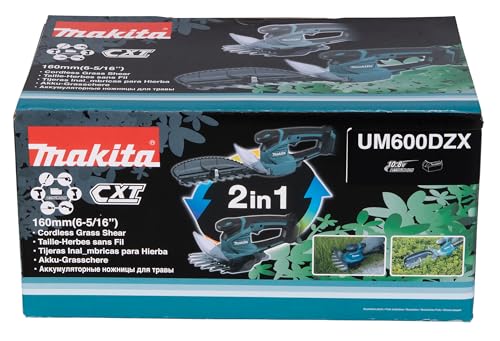 Makita UM600DZX Akku-Gras/Strauchschere 12V max. (ohne Akku, ohne Ladegerät)