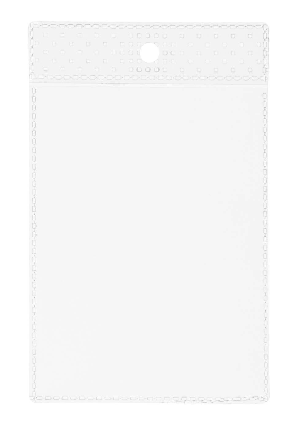 Durable Etikettenschutzhüllen, Format DIN A7, transparent, Pack. à 100 Stück, 229619