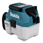 Makita, HEPA-Filter, DVC750LZ, Staubsauger DVC 750 LZ 18 Volt ohne Akku und Ladegerät, Grün/Schwarz, 4.5 liters
