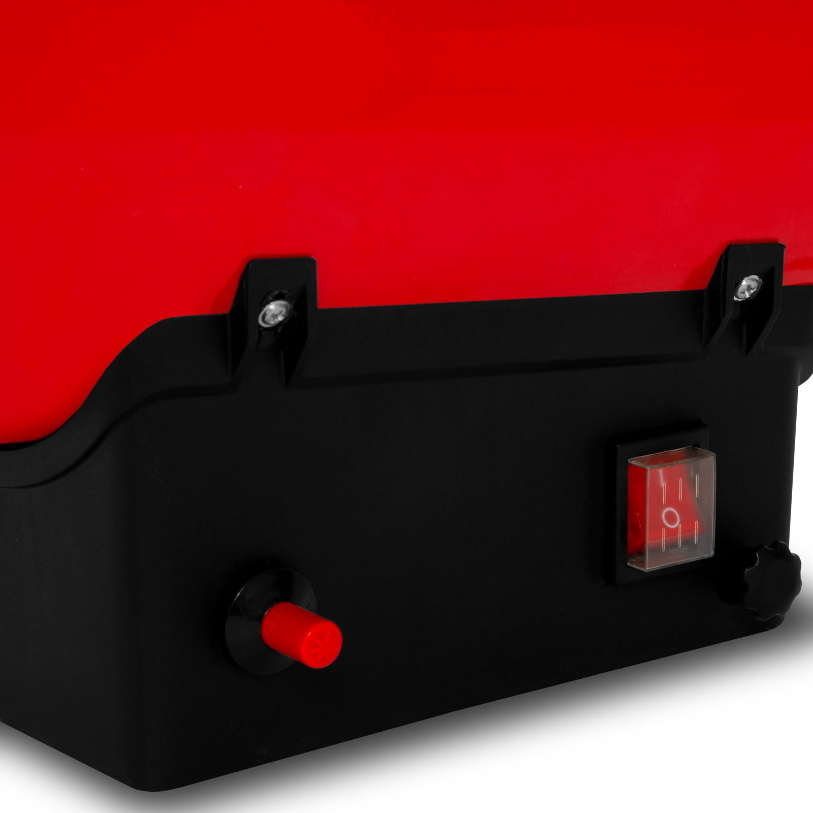 EBERTH Gasheizgebläse 15 kW Direkt, Heizkanone Gas, Luftdurchsatz 320 m³/h, Gasheizer mit Schlauch, Druckminderer, für Propan-/Butangasflasche, Gas Heizgebläse mit Überhitzungsschutz, Flammensicherung