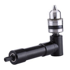Bohrmaschine Adapter aus Aluminium rechtwinklig 90 Grad für schnurlose Selbstbohrer mit 8mm Sechskant Schaft