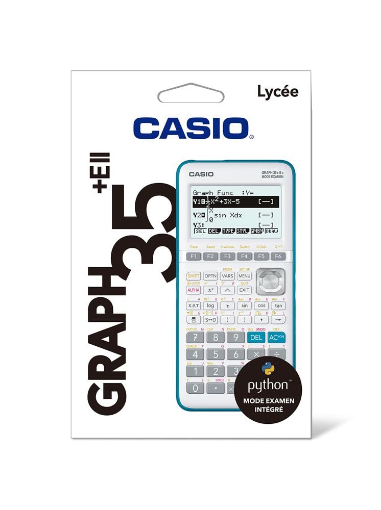 CASIO Graph 35 + E II Python integrierter Taschenrechner