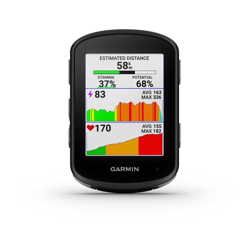 Garmin Edge 540 - EU East + Central, GPS-Fahrradcomputer mit Tastenbedienung, 2,6 Zoll Farbdisplay, Europakarten, umfassenden Leistungsdaten, bis zu 26 Std Akkulaufzeit