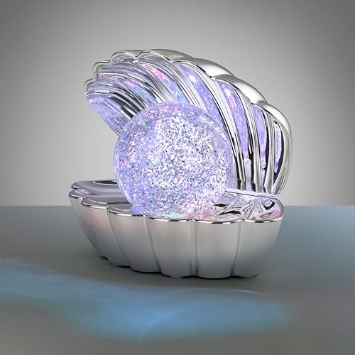 Reality Leuchten Tischleuchte Shelly R57731106, Kunststoff Chrom, 0.8 Watt LED, Farbwechsel