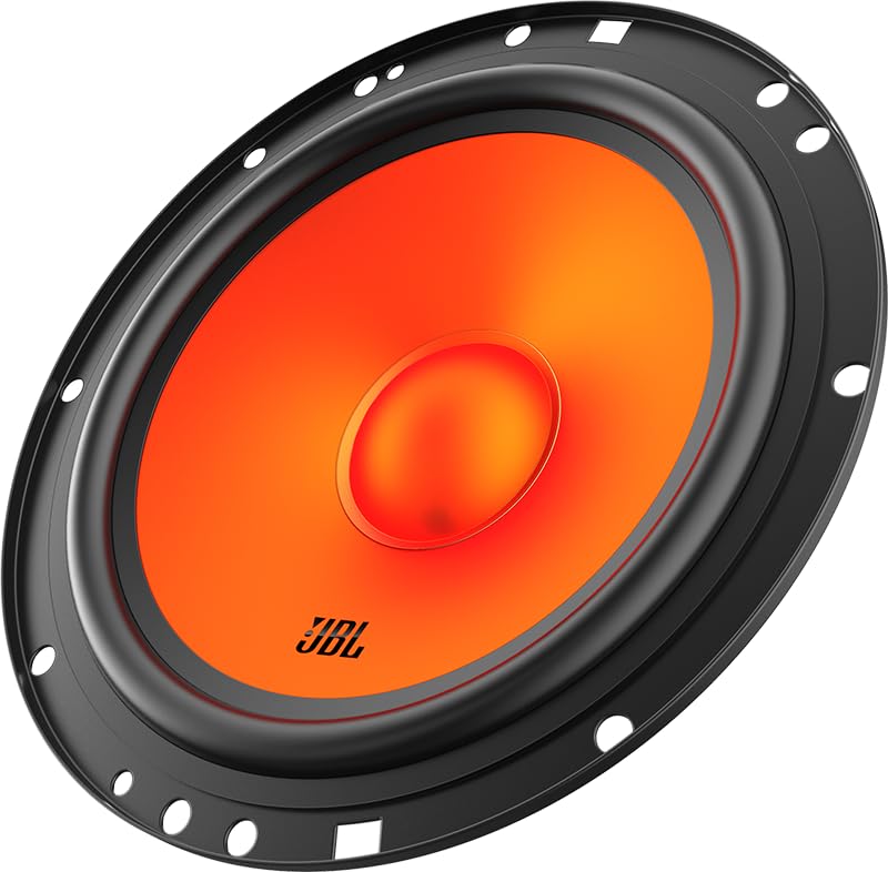 JBL Stage1 GEN2 62CF Komponenten Lautsprecher Auto 165mm (6,5 Zoll): von Harman Kardon Car HiFi mit 80W RMS und 640W Max Component Auto Boxen Set mit 2 Tieftöner + 2 Hochtöner