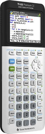 Texas Instruments TI-83 PREMIUM CE EDITION PYTHON Grafikrechner (nur mit französischer Anleitung und Sprache)