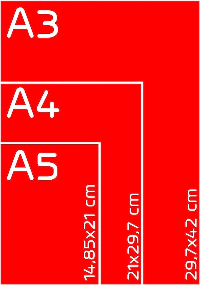 Albyco Laminierfolien, Laminiertaschen im A4-Format | Laminierfolie | Glänzend | Ab 10 Packungen à 100 Stück | Dicke 2x80 | (160) Mikron