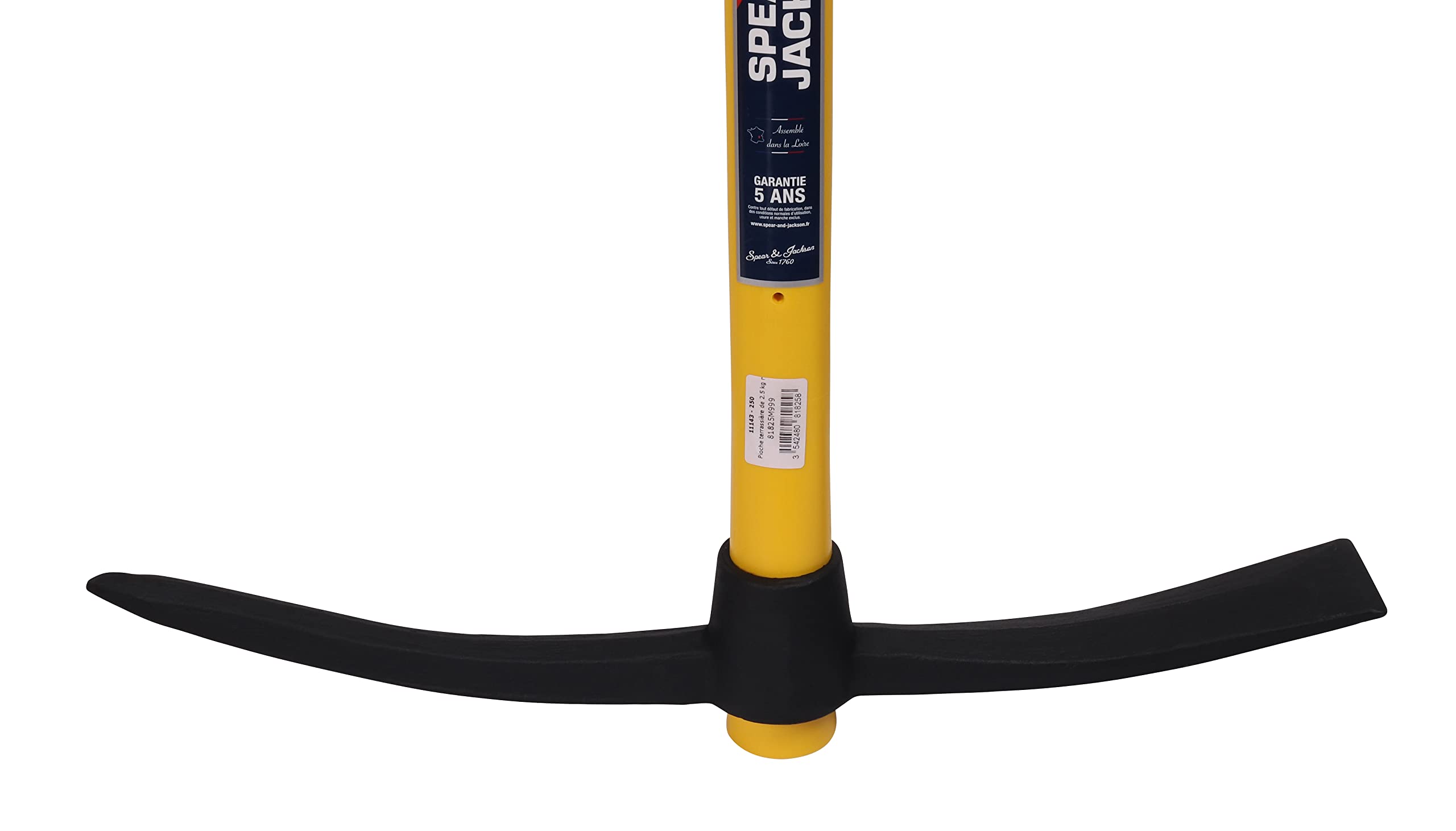 Spear & Jackson 81825 Kreuzhacke mit Stiel dank Dreier Materialien 2,5 kg