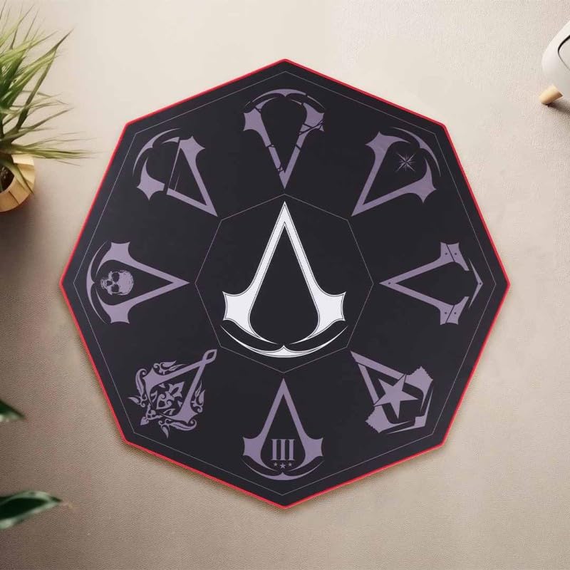 Subsonic-Assassin's Creed - rutschfeste Gamer-Bodenmatte für Gaming-Sitz/Sessel