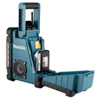 Makita DMR115 Akku-Baustellenradio (ohne Akku, ohne Ladegerät), Türkis, Schwarz, Silber