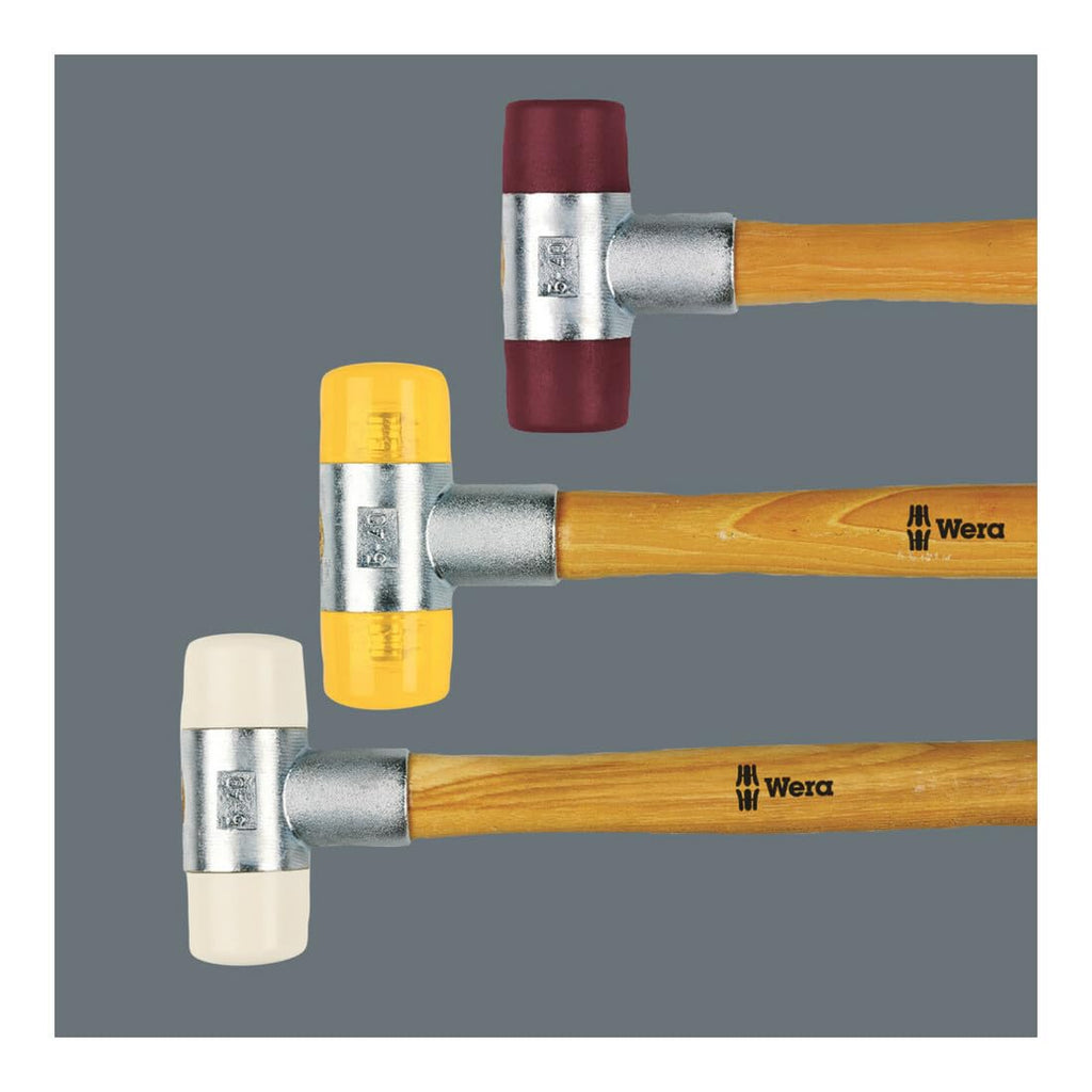 Wera 100 Schonhämmer mit Köpfen aus Cellidor, # 5 x 40 mm, Wera 05000025001