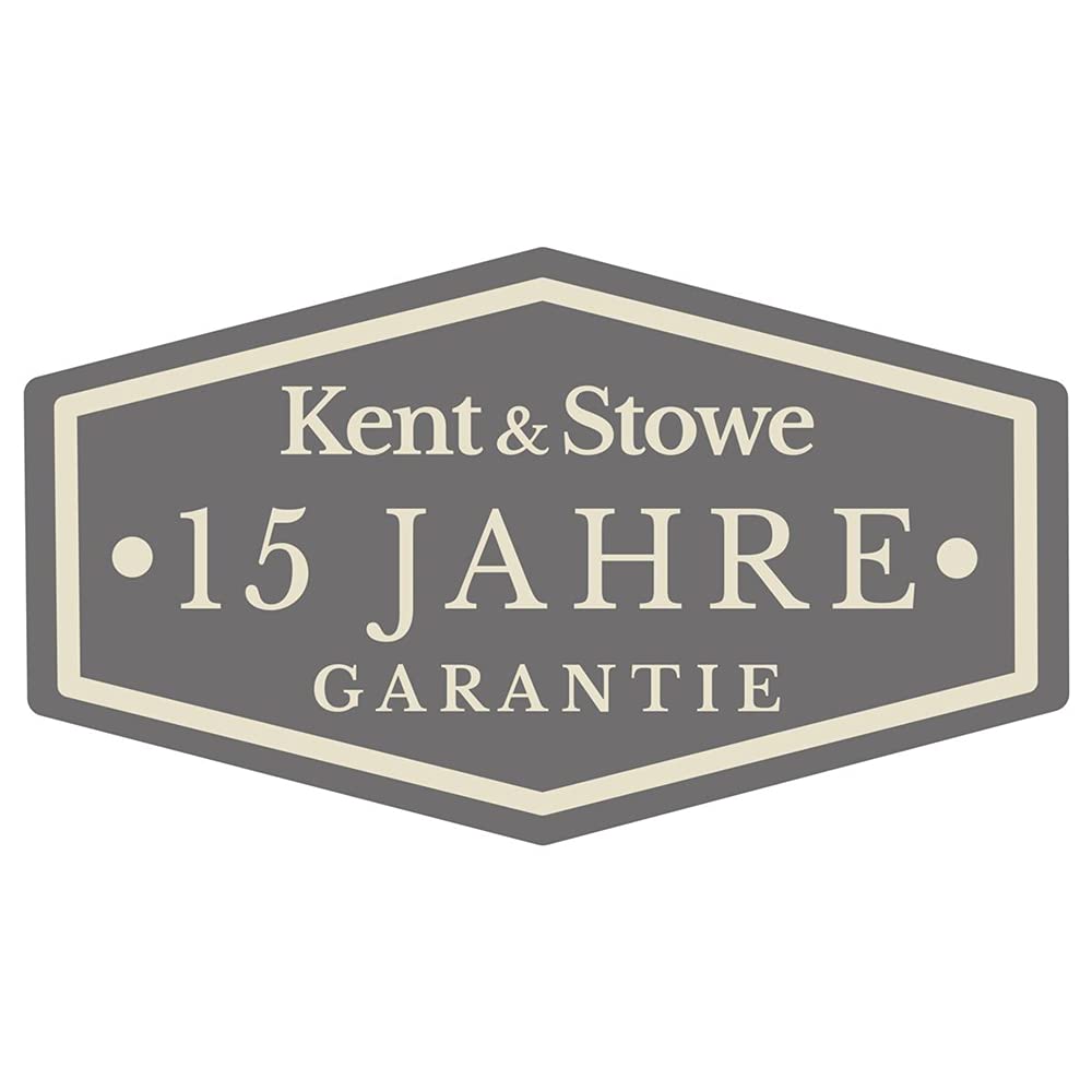 Kent & Stowe Rasenkantenstecher – Kantenschneider aus Edelstahl zum Schneiden von Rasenkanten, Kantenstecher mit Stiel aus Esche, Länge: 100 cm