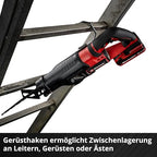 Einhell Professional Akku-Universalsäge TP-AP 18/32 Li BL - Solo Power X-Change (18 V, Brushless, 32 mm Hubhöhe, 300 mm Schnitttiefe in Holz, inkl. 2x Sägeblatt, ohne Akku)