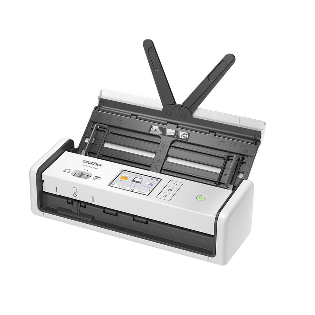 Brother ADS-1800W - Kompakter und tragbarer Dokumentenscanner mit WLAN