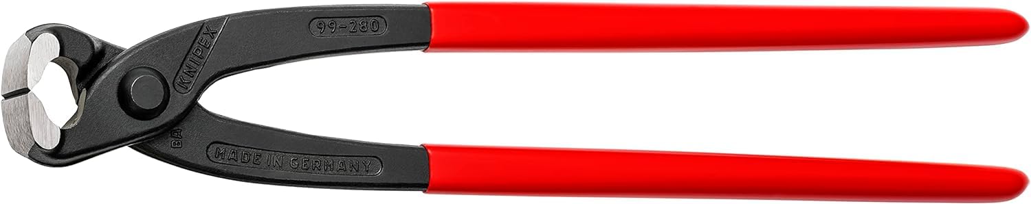 KNIPEX Monierzange (Rabitz- oder Flechterzange) mit Kunststoff überzogen 280 mm, 99 01 280 EAN