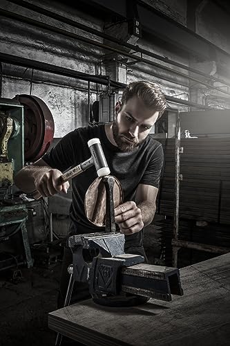 SUPERCRAFT-Schonhammer, mit schwingungsdämpfendem, ergonomisch geformtem und lackiertem Hickorystiel | D=40 mm | 3366.040
