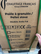 Anita Luft-Pelletofen 7,6 kW schwarz Sannover