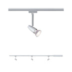 Paulmann 95459 URail Schienensystem Set Barelli max 3x10W GU10 Chrom matt/Chrom 230V 1m Schienensystem Schienenleuchte Deckenbeleuchtung