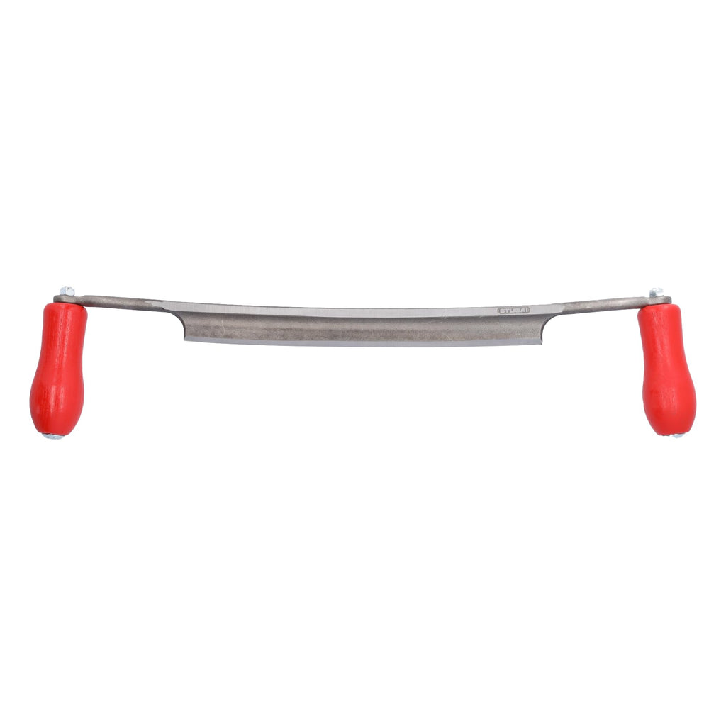 STUBAI Wagner-Reifmesser 240 mm | Zugmesser inklusive Schneidenschutz | geschmiedet, gehärtet und geschliffen mit Hohlschliff, ergonomische Holzgriffe