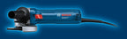 Bosch Professional Winkelschleifer GWS 12-125 (Scheiben-Ø: 125mm, Leistung 1200 W, Wiederanlaufschutz, inkl. Schutzhaube, Spannmutter, Standard-Zusatzhandgriff)