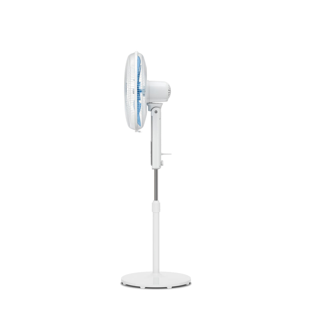 Rowenta Turbo Silence Standventilator, nur 35 dB(A) im Silent Night-Modus, energiesparend, 12 Geschwindigkeiten, digitaler LED-Bildschirm, Timer, Fernbedienung, Weiß, VU5650F0