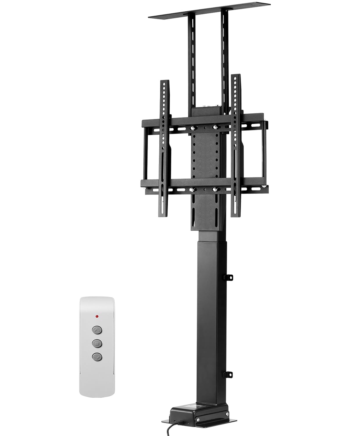 VEVOR Motorisierter TV-Liftständer verstellbare Halterung für TV-Liftständer (60 kg belastbar), vertikale elektrische TV-Halterung mit Fernbedienung, für 813-1397 mm (Nicht im Schrank)