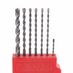 Bosch 7-tlg. Sechskantschaft Hammerbohrer Steinbohrer Set LBHXS7U