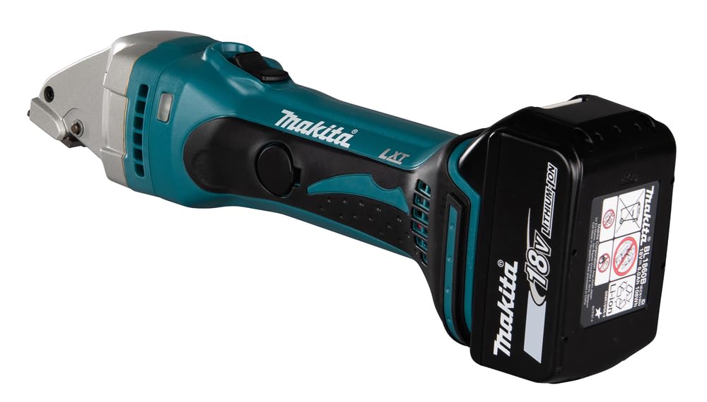 Makita Akku Kurvenschere 18 V / 5,0 Ah, 2 Akkus und Ladegerät im MAKPAC, DJS101RTJ