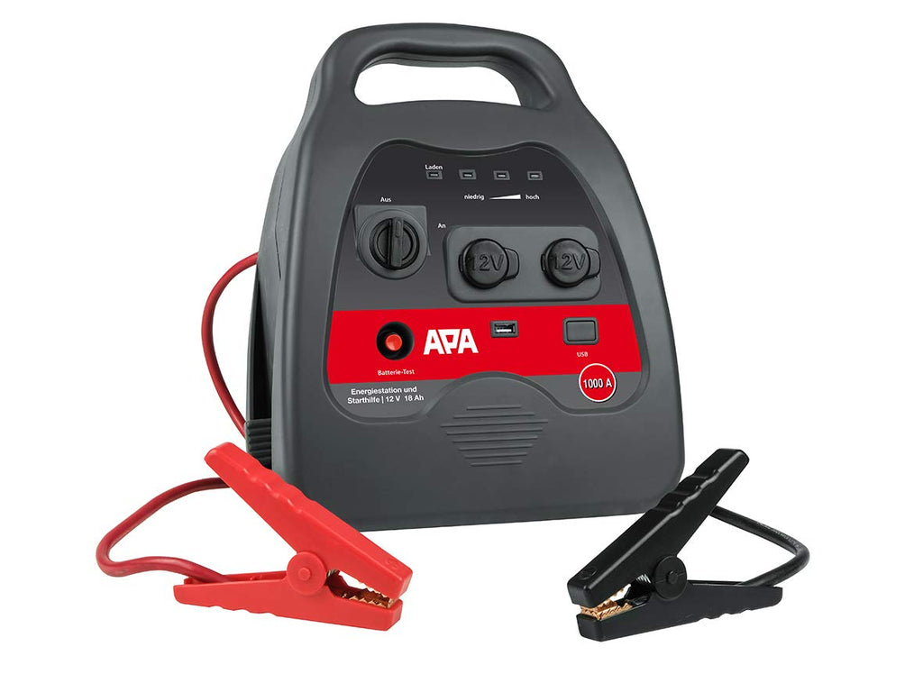 APA 16644 Starthilfe Power Pack Bully SMART, Polzangen isoliert, 12V/1000 A