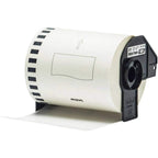 Brother DK-22246 selbstklebende Endlosetiketten (103 mm breit, 30,48 m lang, geeignet für QL-1050, QL-1050N, QL-1060N, QL-1100, QL-1110NWB) schwarz auf weiß (Papier)
