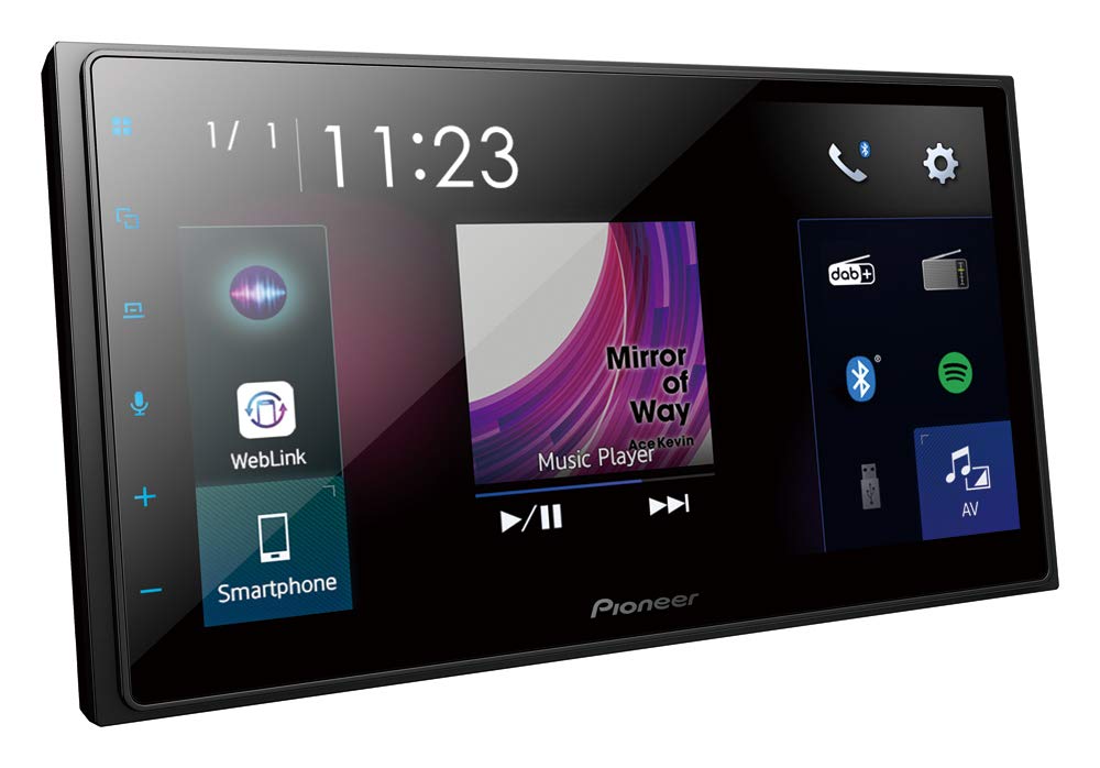 Pioneer SPH-DA250DAB, 6,8" 2-DIN-Mediareceiver mit Apple CarPlay, Android Auto, DAB+ und Bluetooth