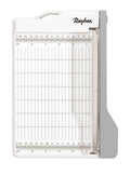 Rayher 29209000 Hebel-Schneidemaschine A5, 28 x 19,5 cm, Schnittlänge ca.21,6 cm, Papierschneidemaschine, Weiß