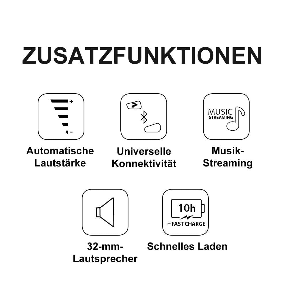 Cardo, Motorrad-Gegensprechanlagen-Kit Bluetooth Spirit Solo