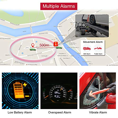 Mini GPS Tracker Ohne ABO Micro 1500mah SOS GPS-Tracker Auto Klein Auto Fahrrad Anti-Thief Echtzeit Tracking IP65 Wasserdicht TK905 mit Kostenloser App