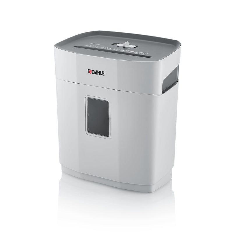Dahle PaperSAFE PS 140 Aktenvernichter (10 Blatt, Sicherheitsstufe P4, Partikelschnitt, öl- und wartungsfrei, 12 Liter) grau