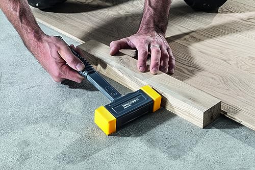 SECURAL-Schonhammer, Kopf und Stiel bruchsicher aus einem Stück Stahl, Schlageinsätze rechteckig | L=30 mm/B=40 mm | 3380.040