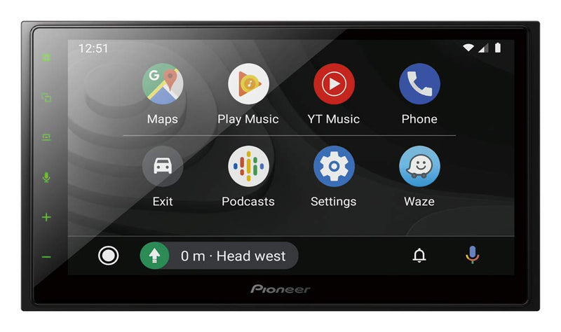 Pioneer SPH-DA250DAB-CAM, 6,8" 2-DIN-Mediareceiver mit Apple CarPlay, Android Auto, DAB+ und Bluetooth, inklusive Dash Kamera