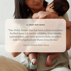 Owlet Dream Duo – Smart Baby Monitor mit Dream Sock® Sensor, präzise Puls- & Sauerstoffmessung, 2K HD Kamera, Schlafanalyse, WLAN & App-Steuerung für sicheres Baby-Monitoring, Mint