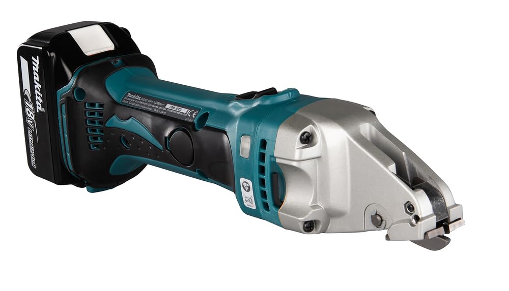 Makita Akku-Blechschere 1,6 mm 18 V / 5,0 Ah, 2 Akkus und Ladegerät im MAKPAC, DJS161RTJ