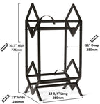 MODERN VINYL Schallplattenhalter – mattschwarzes Metall – 160–200 LP Aufbewahrung – einfache, schnelle Montage – Vinyl-Display, Aufbewahrung – High-End-Design – schützt Vinyl – Organisieren von Alben