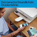 HP Envy 6120e, Multifunktionsdrucker, 6 Monate gratis drucken Instant Ink inklusive, Drucken, Kopieren, Scannen, Mobiler Faxversand, Wi-Fi, Beidseitiger Druck