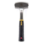 Stanley Fäustel Antivibe, Vibrationsdämpfung, Stahlstiel, thermoplastischer Gummigriff, Kopflänge 100mm, 1-56-001